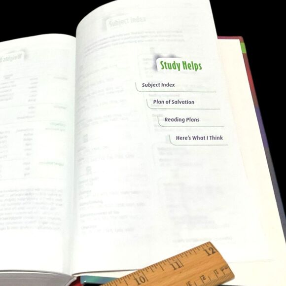 Vintage 1999 NIV Teen Devotional Bible Hardcover Zondervan Devotions by Teens - Picture 10 of 16